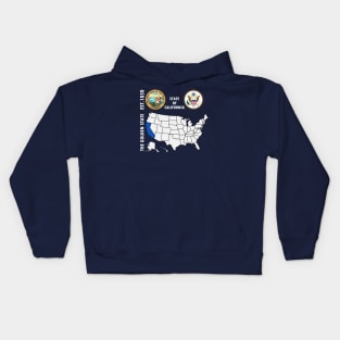 State of California Kids Hoodie